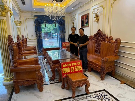 Báo giá bàn ghế Louis Hoàng Gia tại Hà Nội