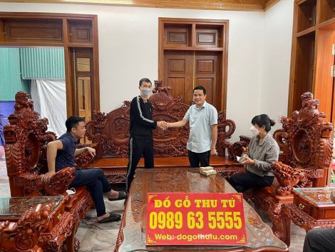 Bàn ghế Rồng Đỉnh tại Đồng Nai