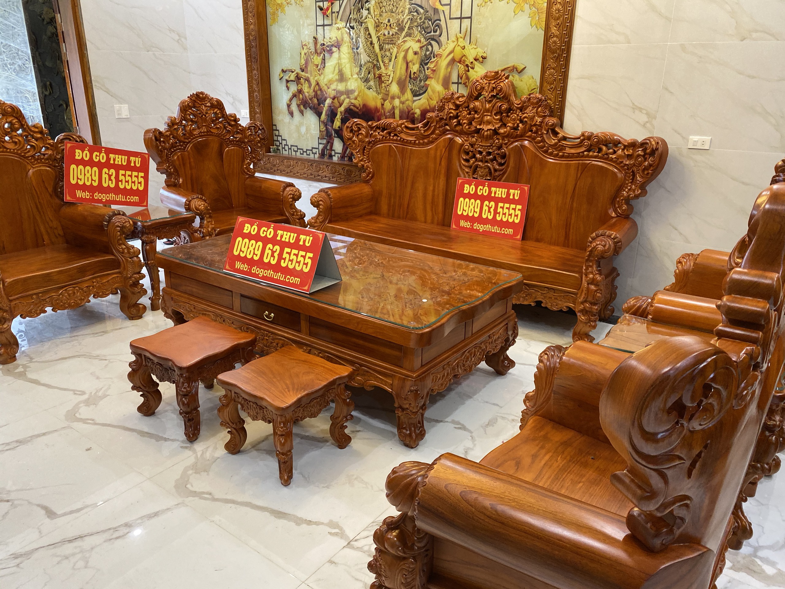 Bàn ghế gỗ phòng khách dưới 10 triệu có loại nào tốt? | websosanh.vn