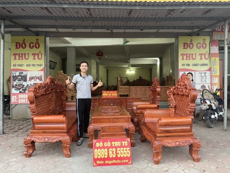 Mẫu bàn ghế hoàng gia tại Đắk Lắk